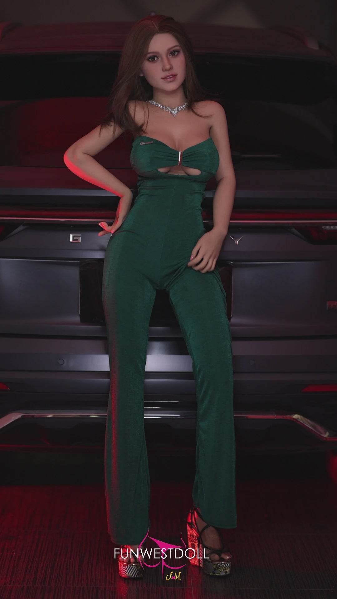 Rose sexdukke (FunWest Doll 155 cm F-cup #043 TPE)