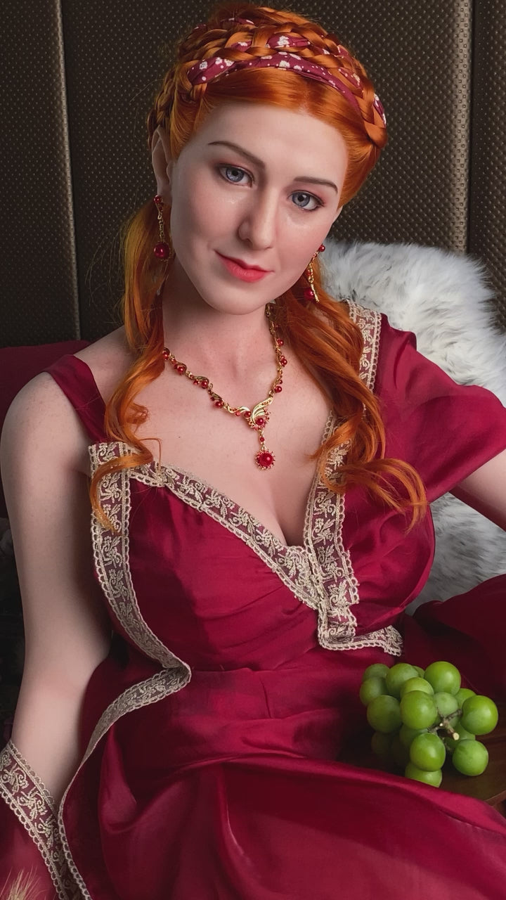 Lucretia sexdukke (Starpery 165 cm G-cup TPE+silikon)