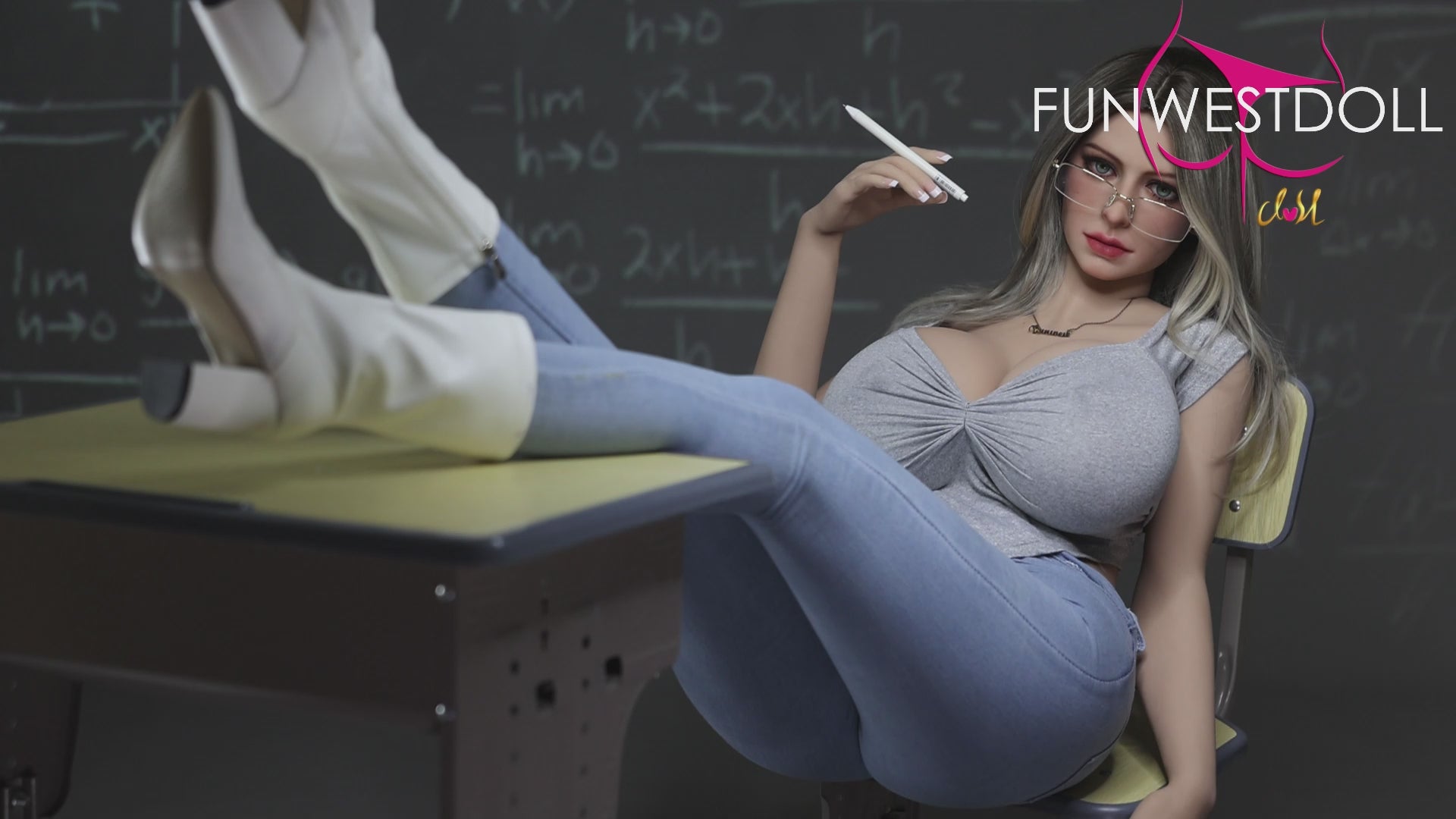 Zoey sexdukke (FunWest Doll 165cm K-cup #034 TPE)
