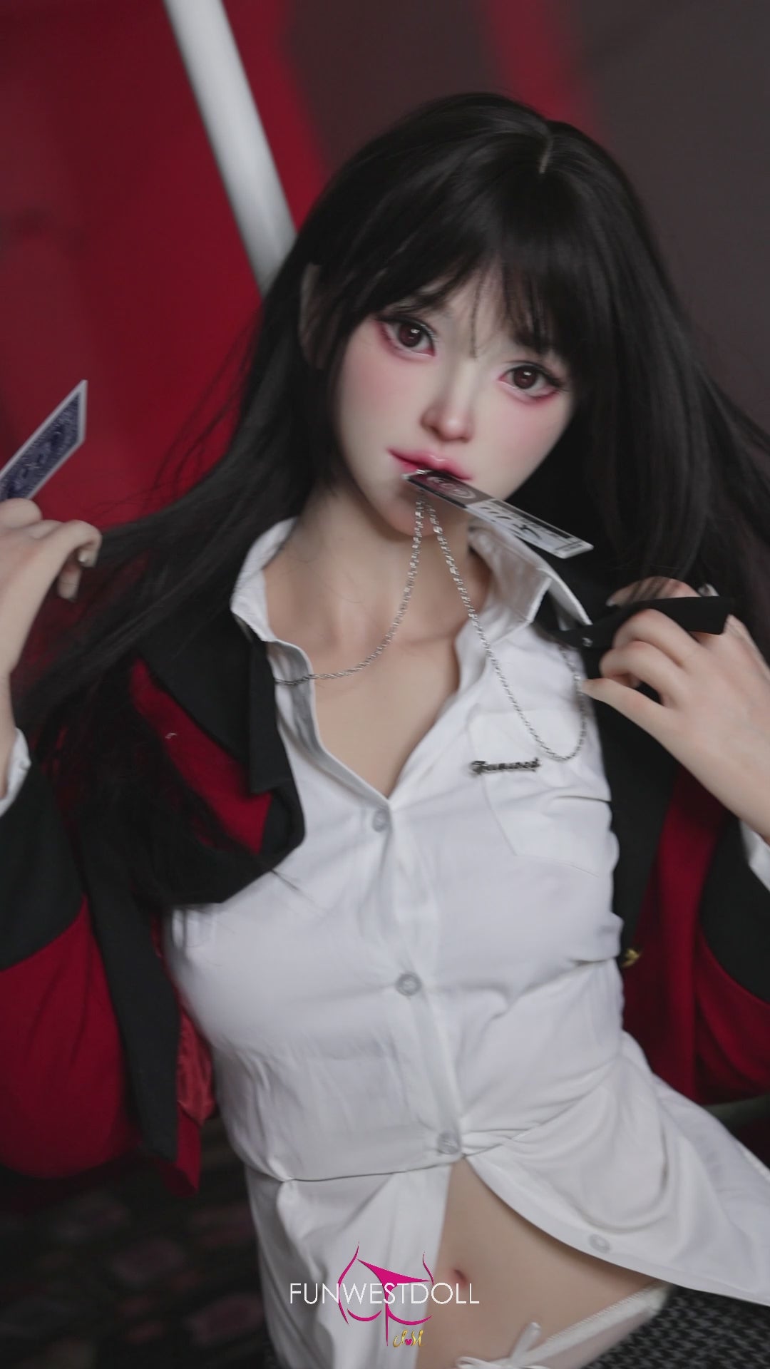 Yumeko Jabami sexdukke (FunWest Doll 159 cm A-cup #038S silikon)