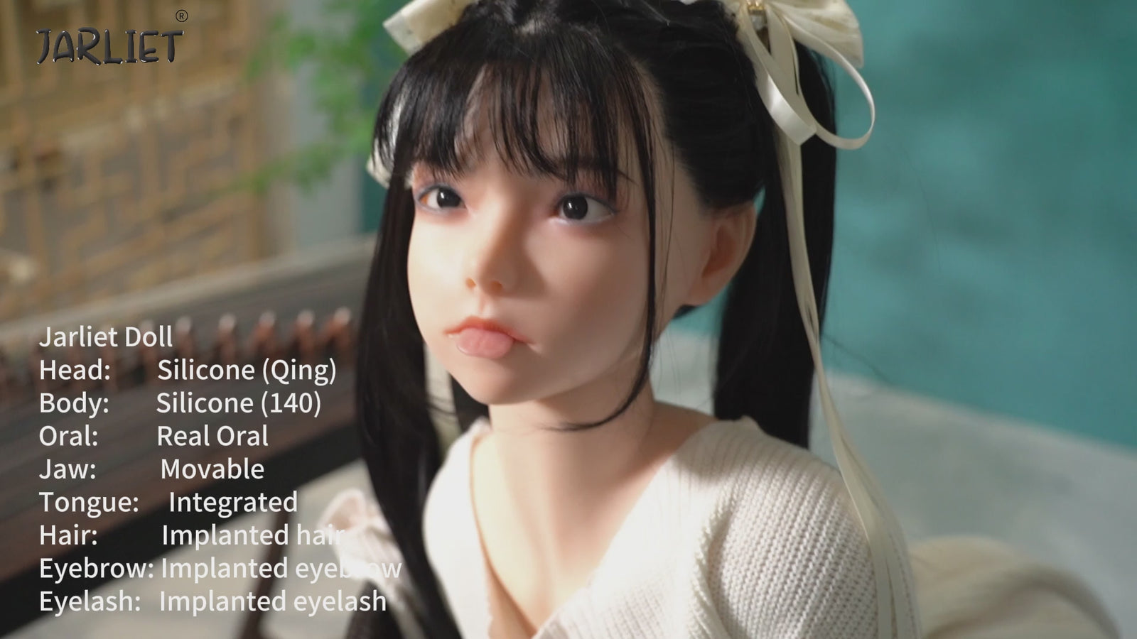 Qing sexdukke (Jarliet 140 cm C-cup silikon)