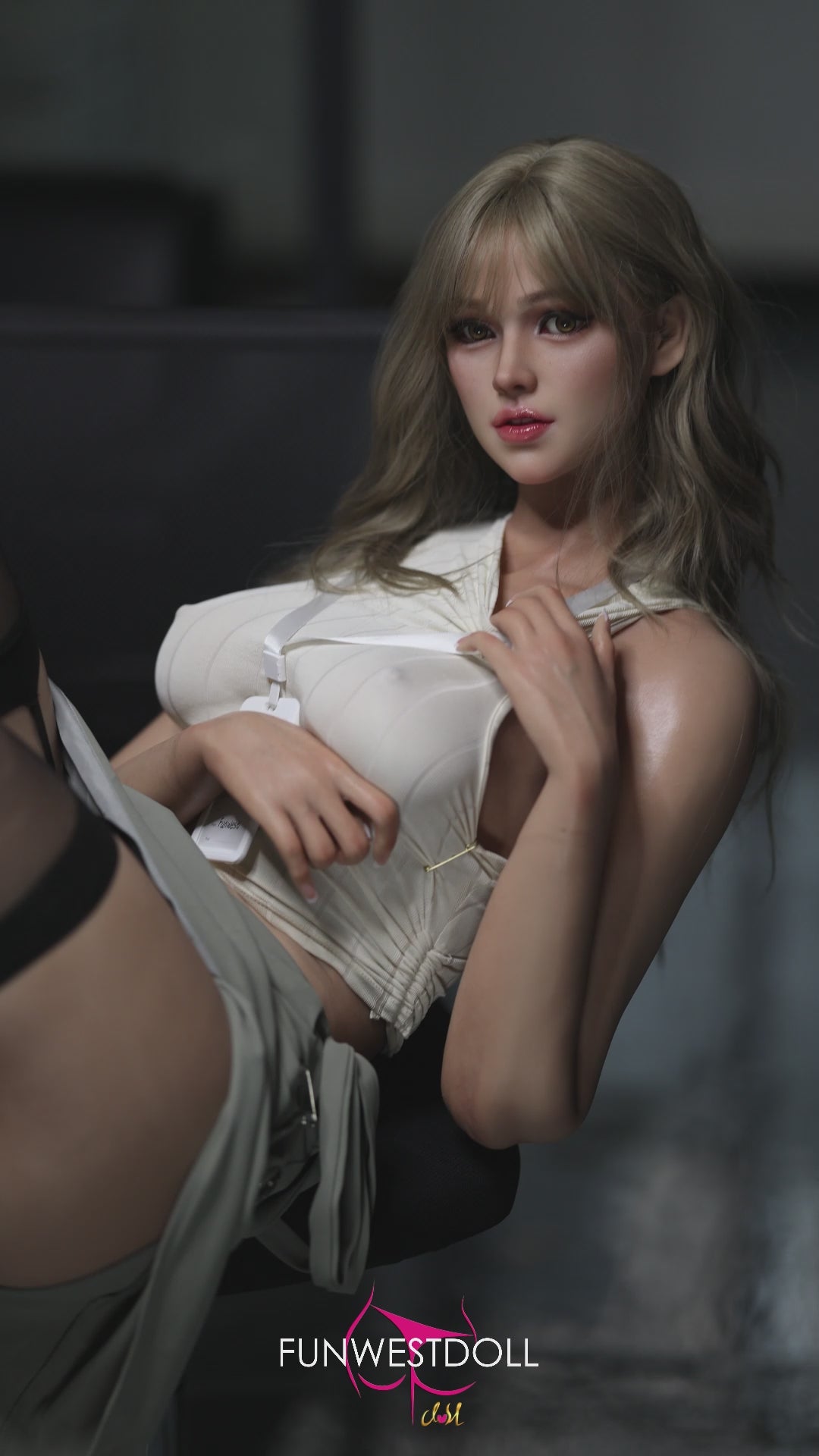 Sophiemina sexdukke (FunWest Doll 168cm d-cup #029S RST Silikon)