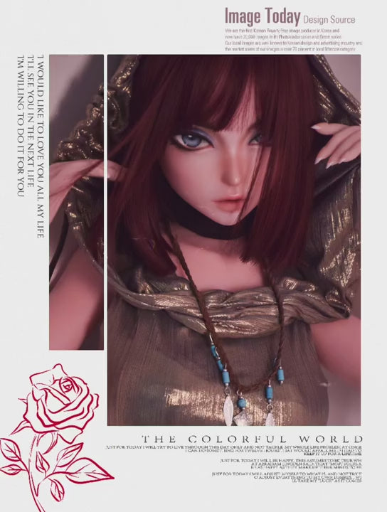 Camille Baker sexdukke (Elsa Babe 148 cm DHR011 silikon)