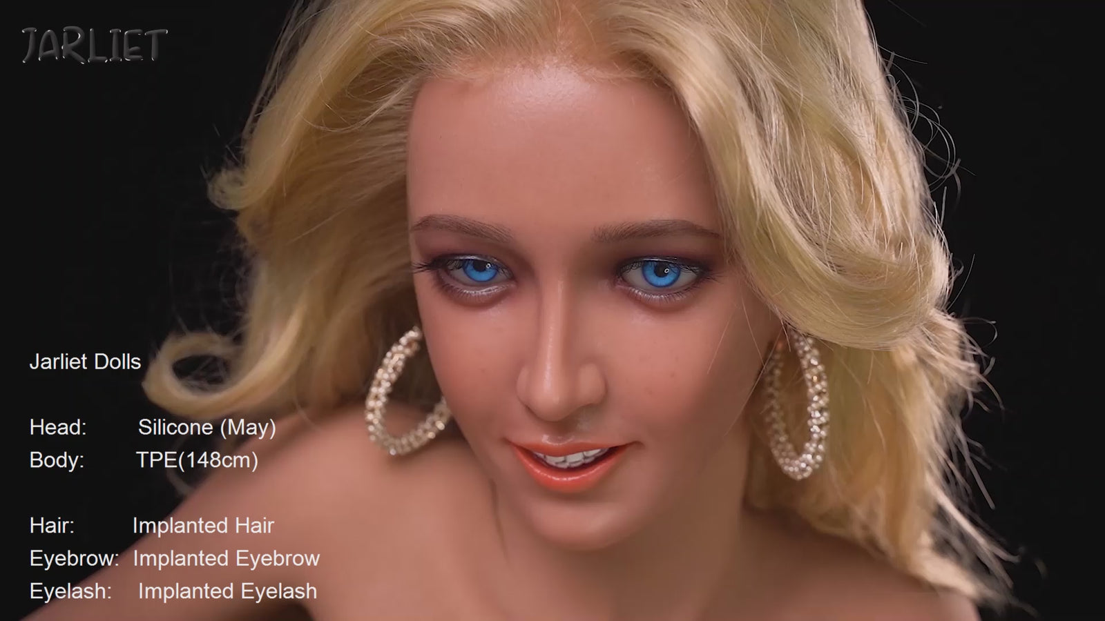 mai sexdukke (Jarliet 148 cm E-cup TPE+silikon)