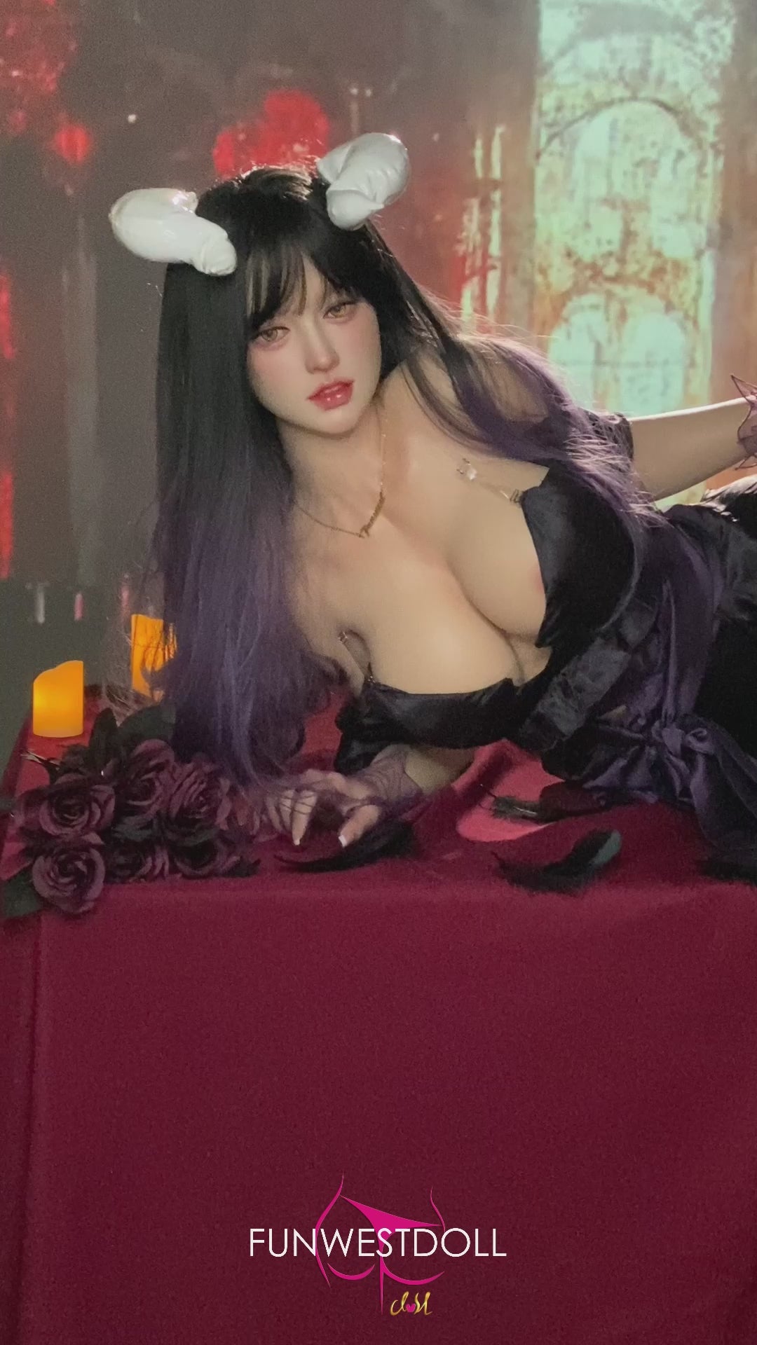 Chloe sexdukke (FunWest Doll 160cm e-cup #035s silikon)
