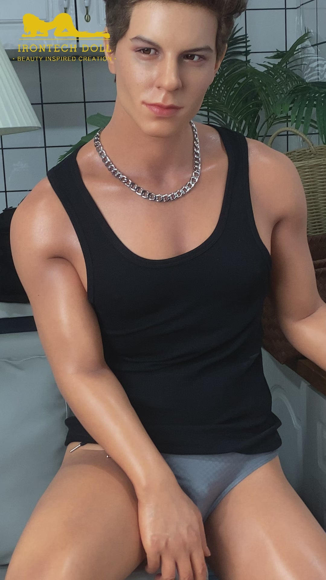 Drake Von Pornostjerne sexdukke (Irontech Doll 175 cm silikon)