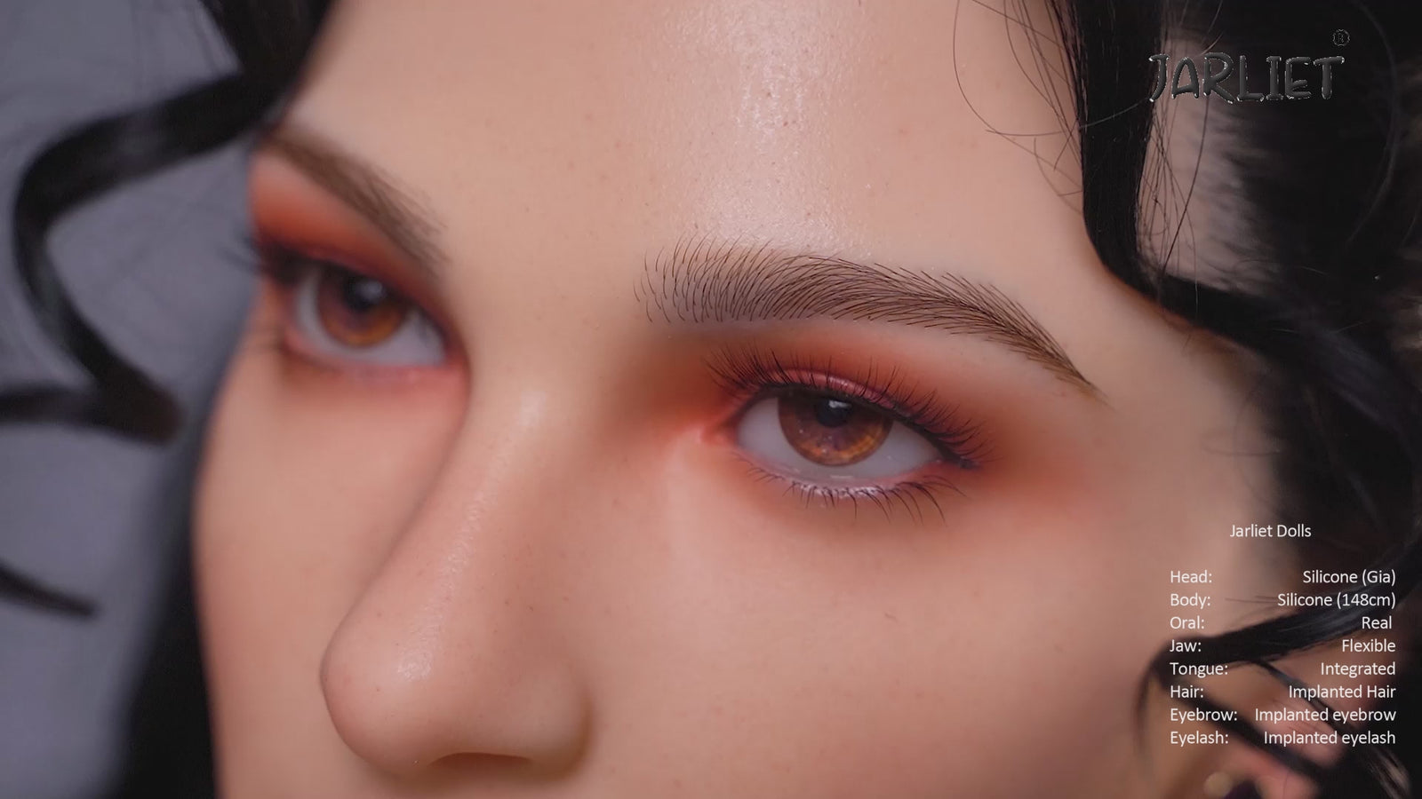 Gia sexdukke (Jarliet 148 cm E-cup silikon)