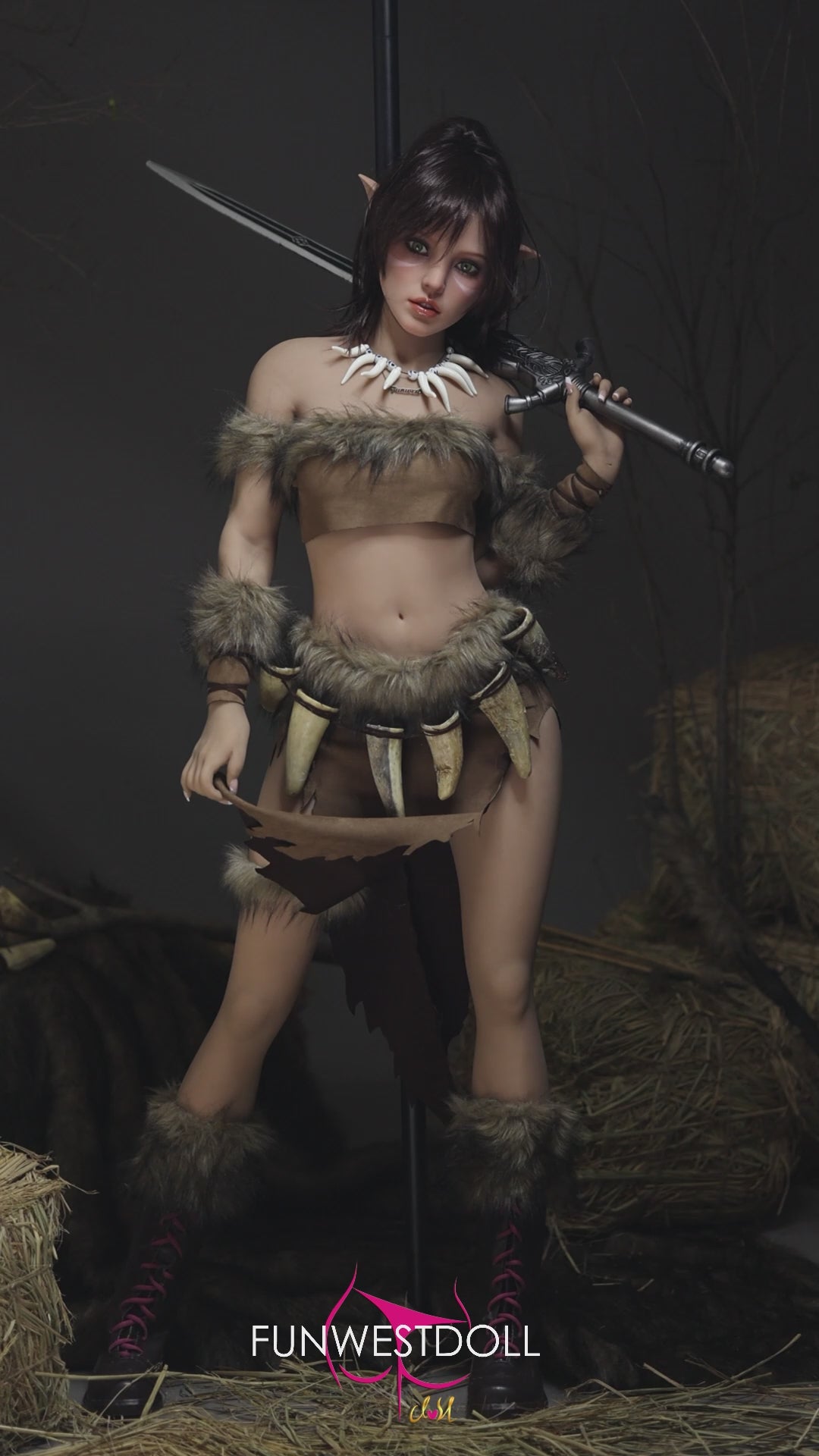 Kylie sexdukke (FunWest Doll 159 cm A-cup #040 TPE)