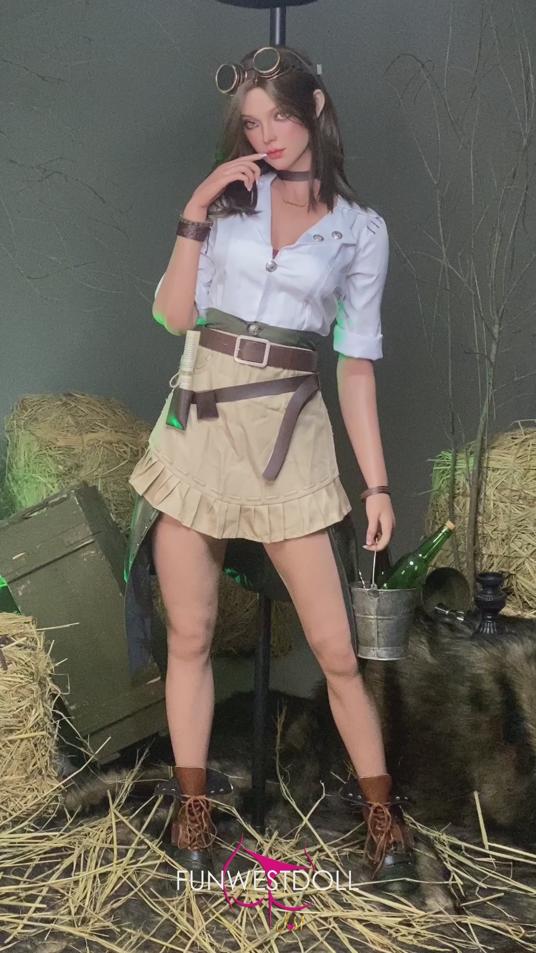 Lexie sexdukke (FunWest Doll 168 cm D-cup #026S RST silikon) EXPRESS