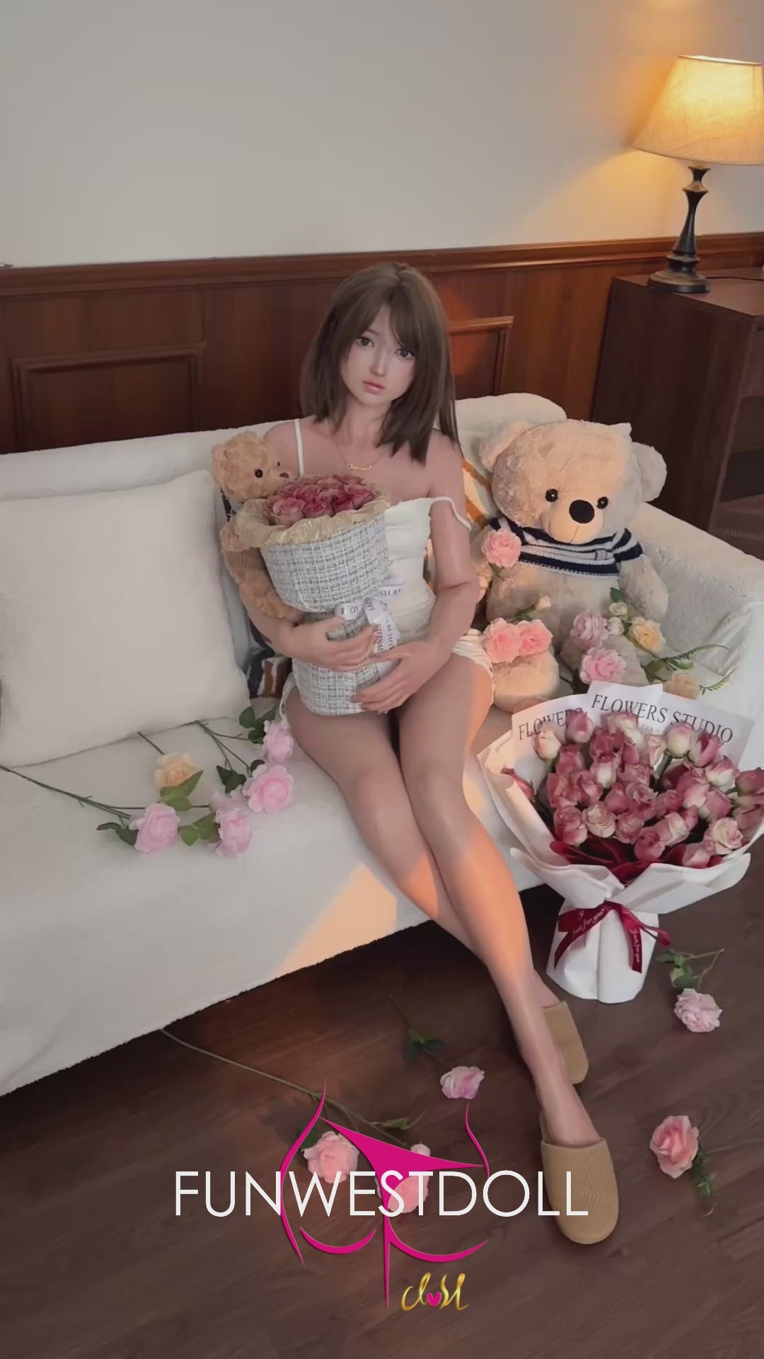 Amy sexdukke (FunWest Doll 159cm a-cup #041S silikon)