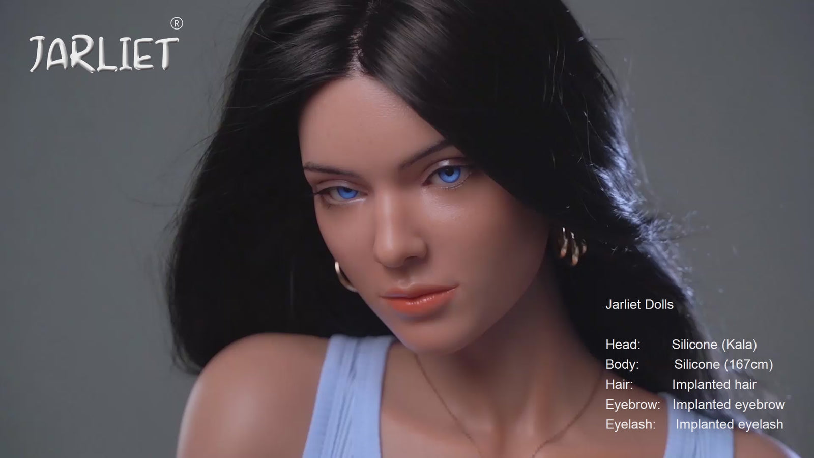 Skallet sexdukke (Jarliet 167 cm B-cup silikon)
