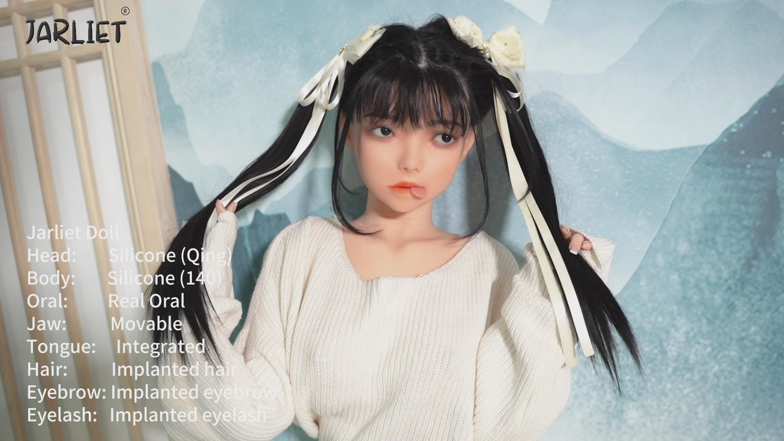 Qing sexdukke (Jarliet 140 cm C-cup silikon)