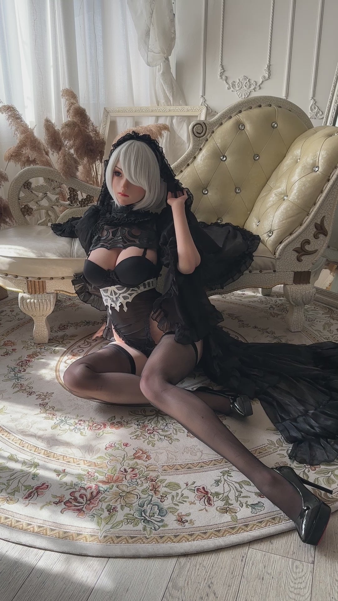 Yorha 2B sexdukke (Game Lady 171 cm E-cup nr.18 silikon)