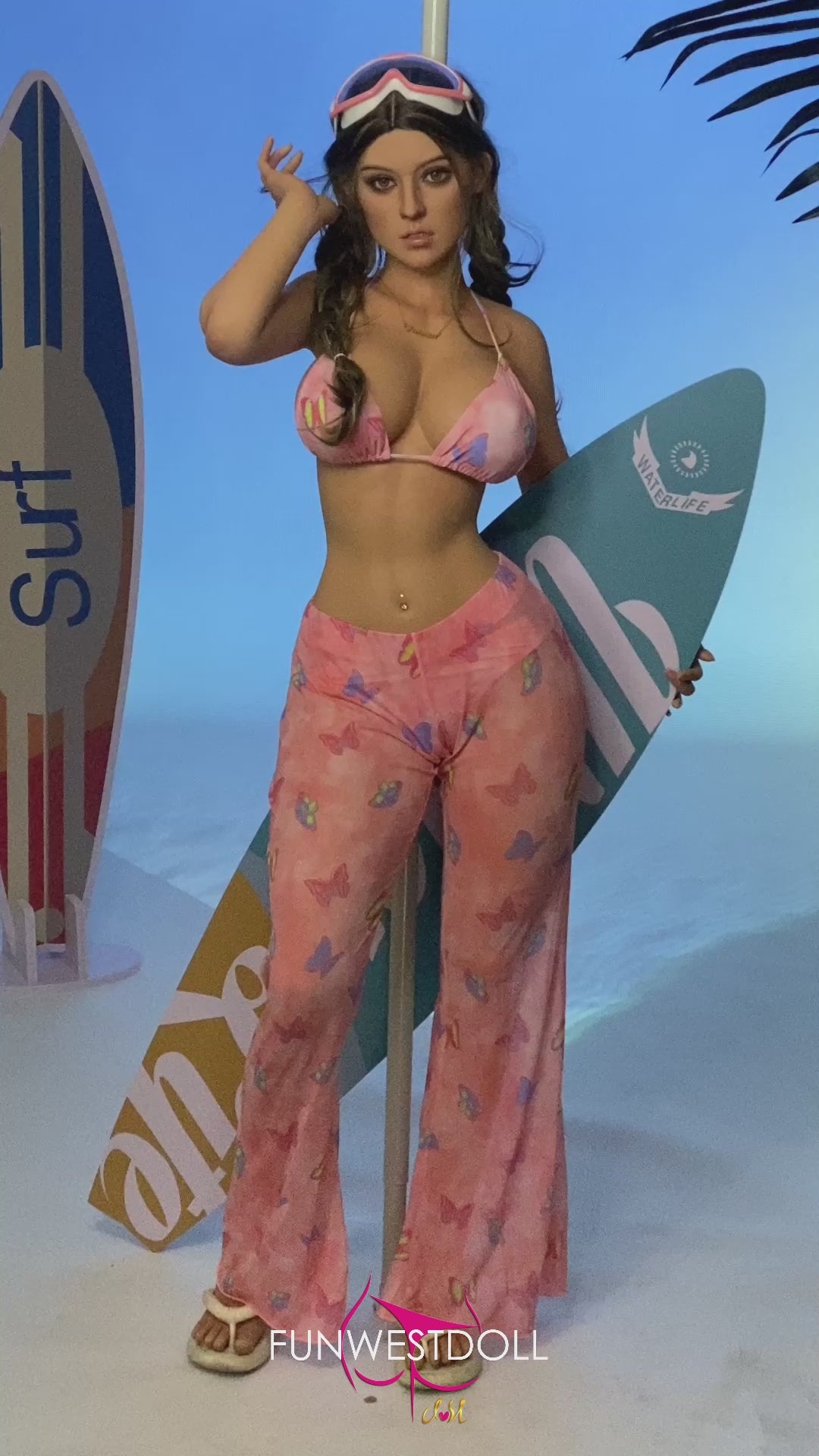 Jasmine sexdukke (FunWest Doll 160cm e-cup #027S silikon)
