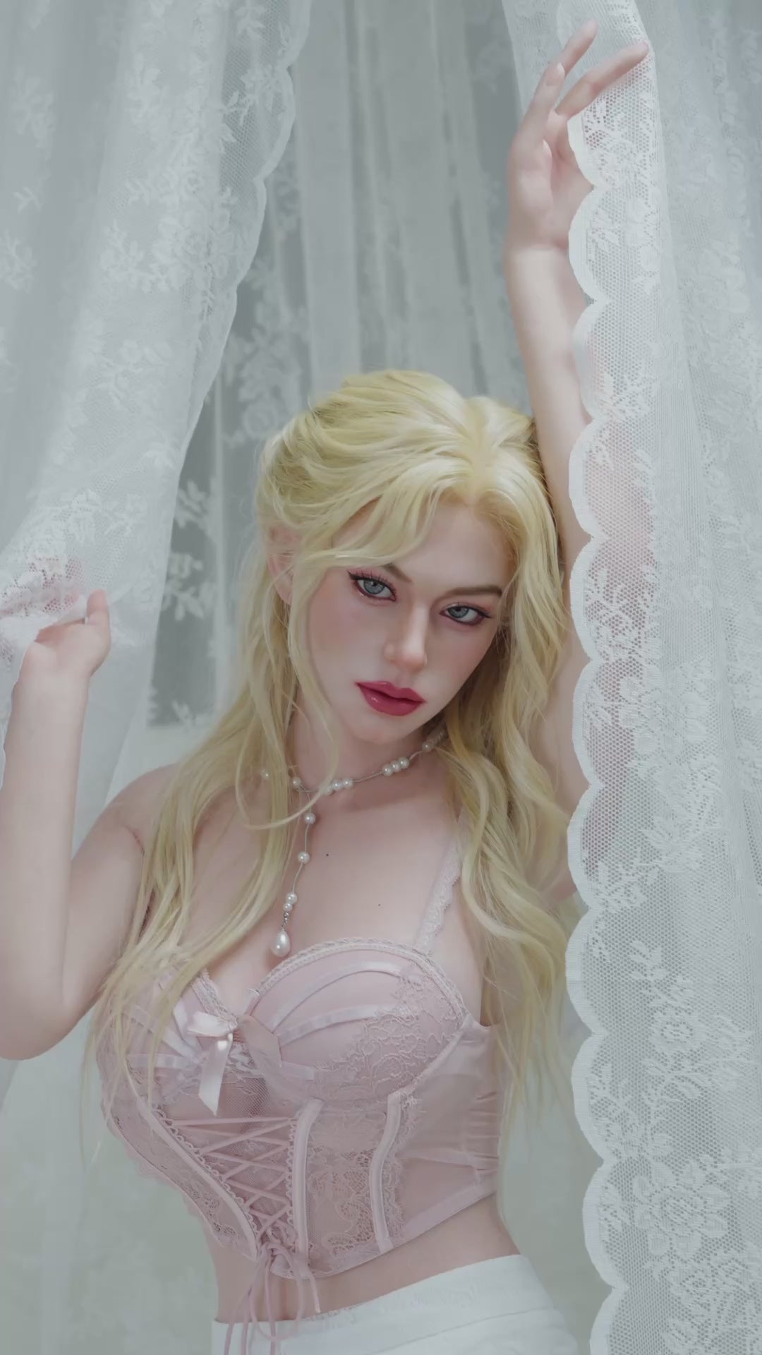 Lindsay sexdukke (TOP CYDOLL 167 cm D-cup TPE+silikon)