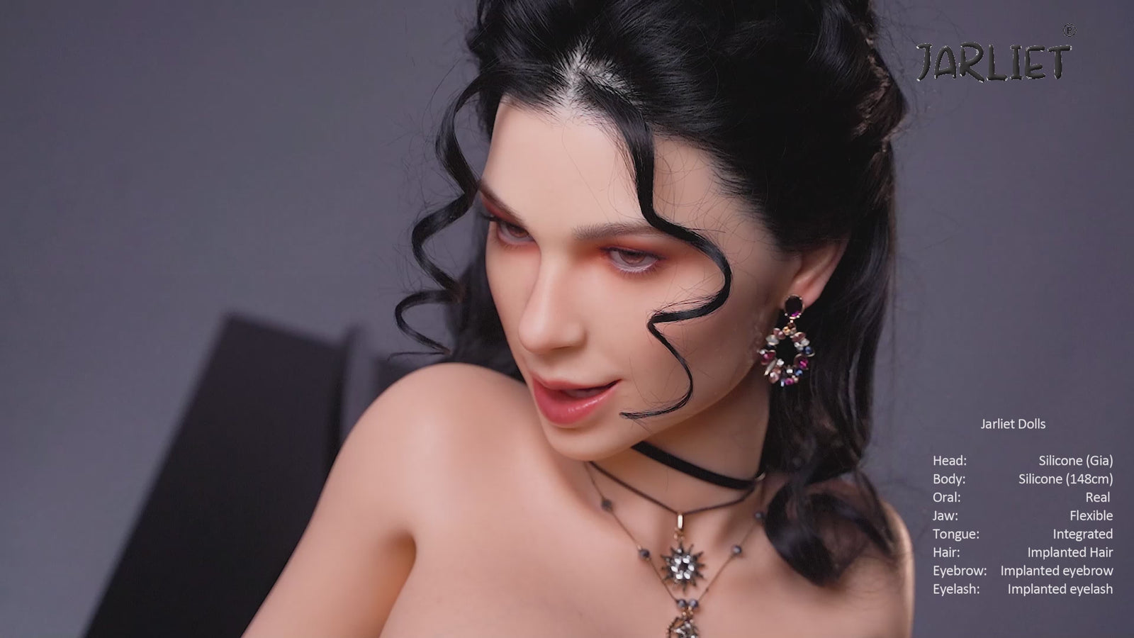 Gia sexdukke (Jarliet 148 cm E-cup silikon)