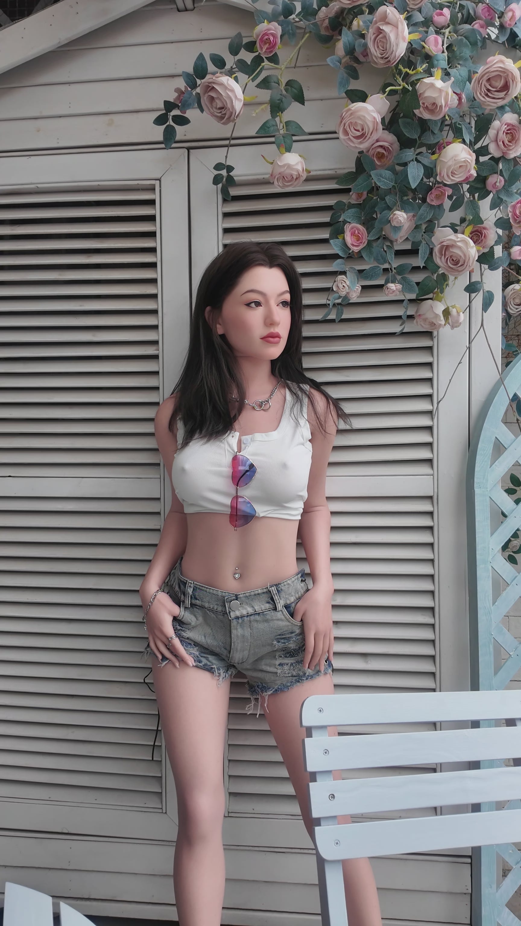 Kaylee sexdukke (Zelex 162 cm D-cup GE47-1 silikon)