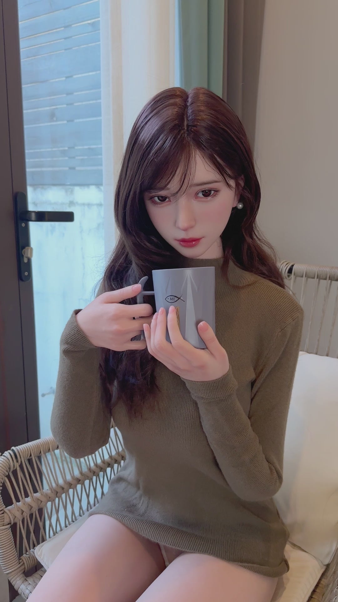 Una sexdukke (TOP CYDOLL 168 cm F-cup TPE+silikon)