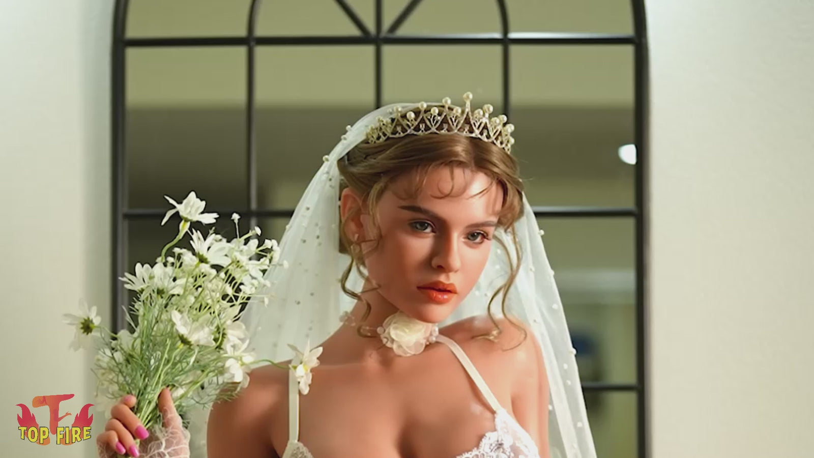 Casey sexdukke (Top Fire Doll 158 cm D-cup T41 silikon)