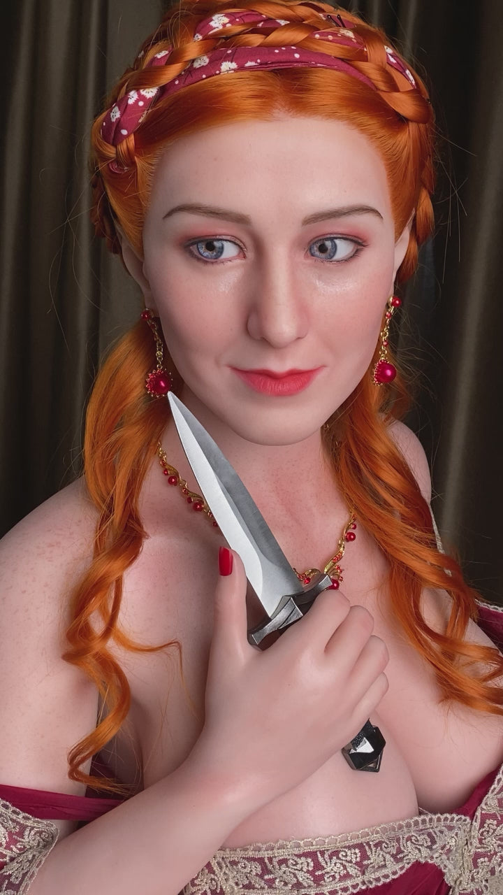 Lucretia sexdukke (Starpery 165 cm G-cup TPE+silikon)