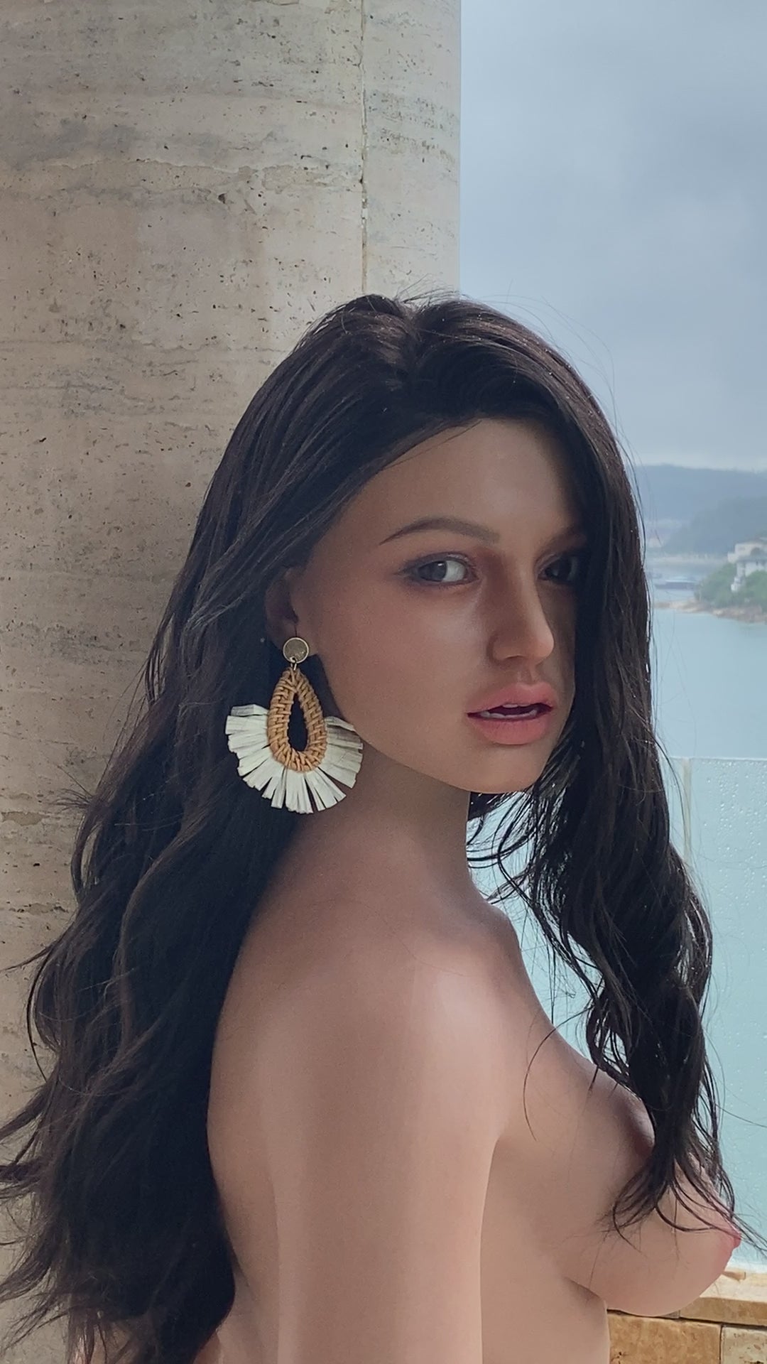 Flora sexdukke (Starpery 165 cm D-cup TPE+silikon)