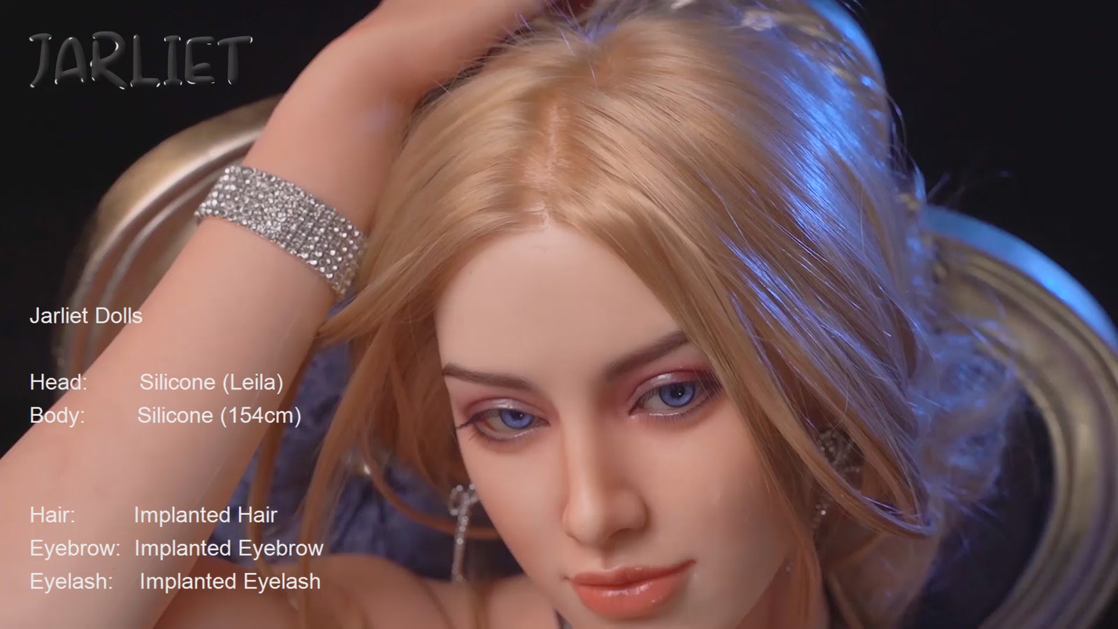Leila sexdukke (Jarliet 154 cm C-cup silikon)