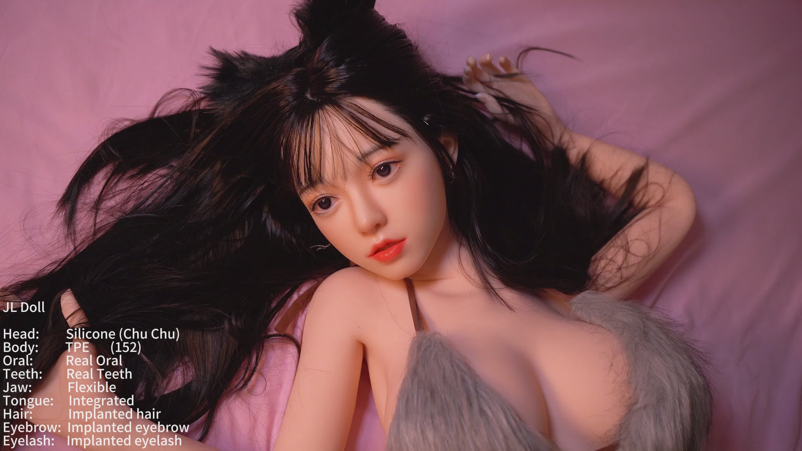 Chu sexdukke (Jarliet 152 cm D-cup TPE+silikon)
