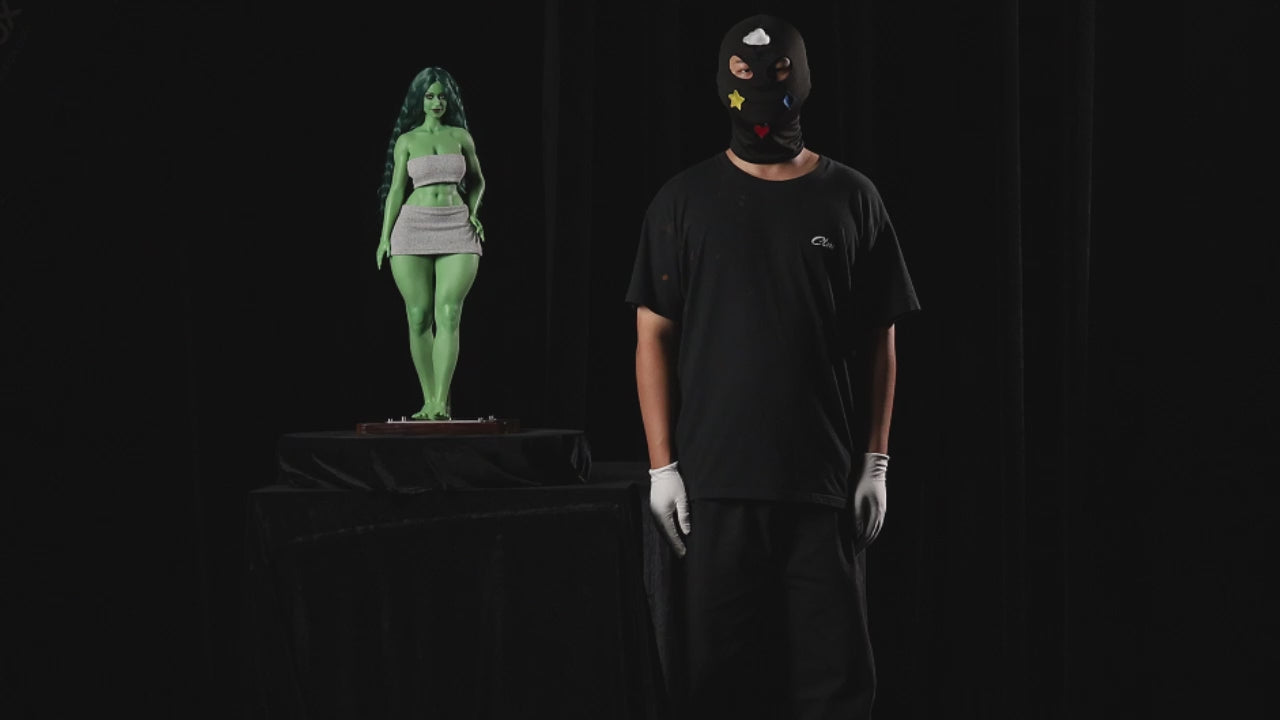 She Hulk Sexdocka (Climax Doll Mini 70cm D-kupa Silikon)