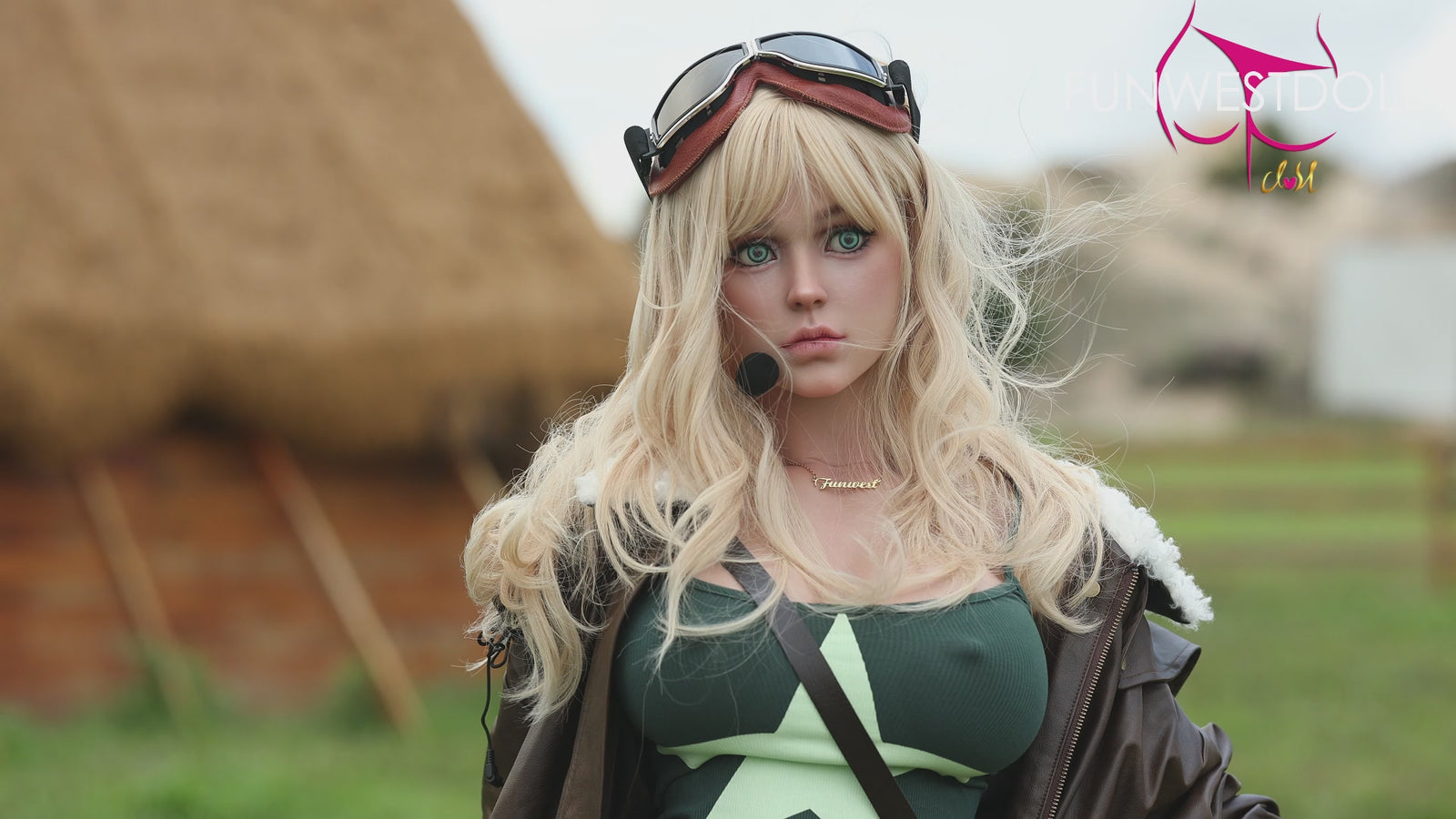 Assos sexdukke (FunWest Doll 157 cm G-cup #030S silikon)