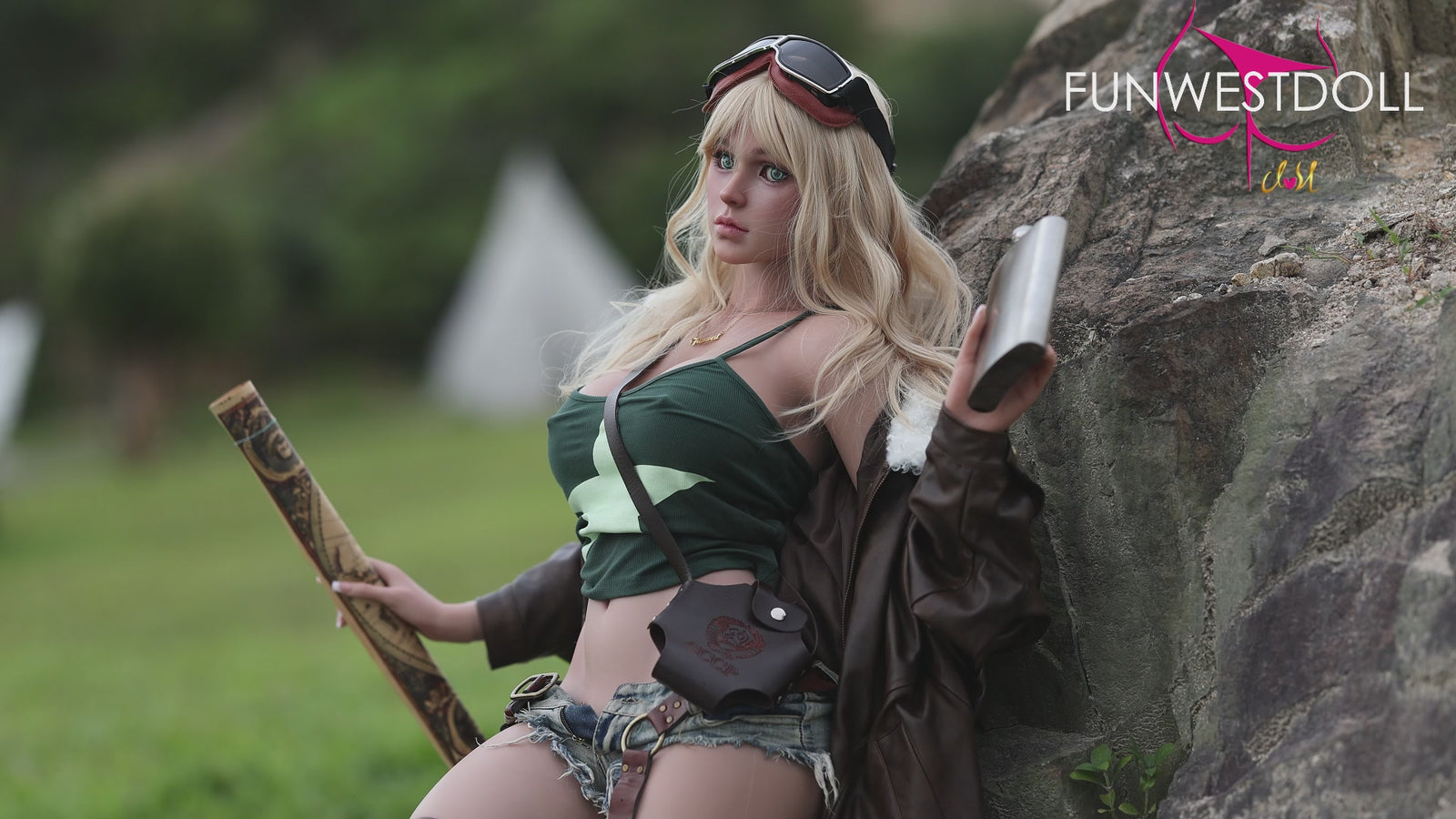 Assos sexdukke (FunWest Doll 157 cm G-cup #030S silikon)