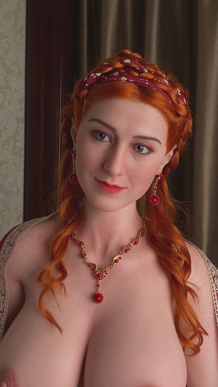 Lucretia sexdukke (Starpery 165 cm G-cup TPE+silikon)