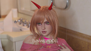 Lily sexdukke (FunWest Doll 159cm a-cup #036 TPE)