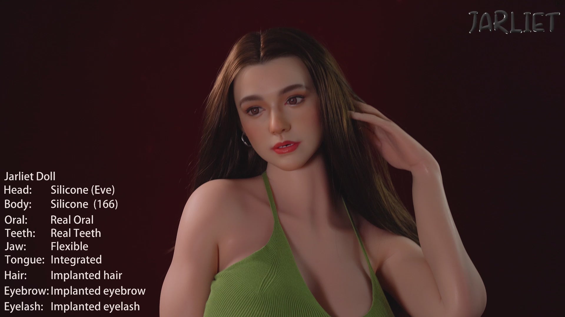 Eve sexdukke (Jarliet 163 cm E-cup silikon)