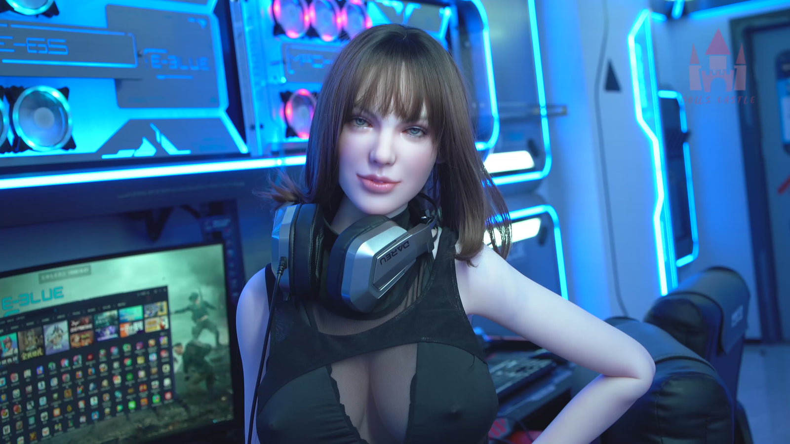 Harriet sexdukke (Dolls Castle 168 cm G-cup #S1 silikon)