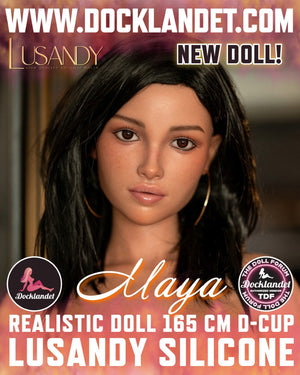 Maya sexdukke (Lusandy Doll 165cm D-cup Silikon)