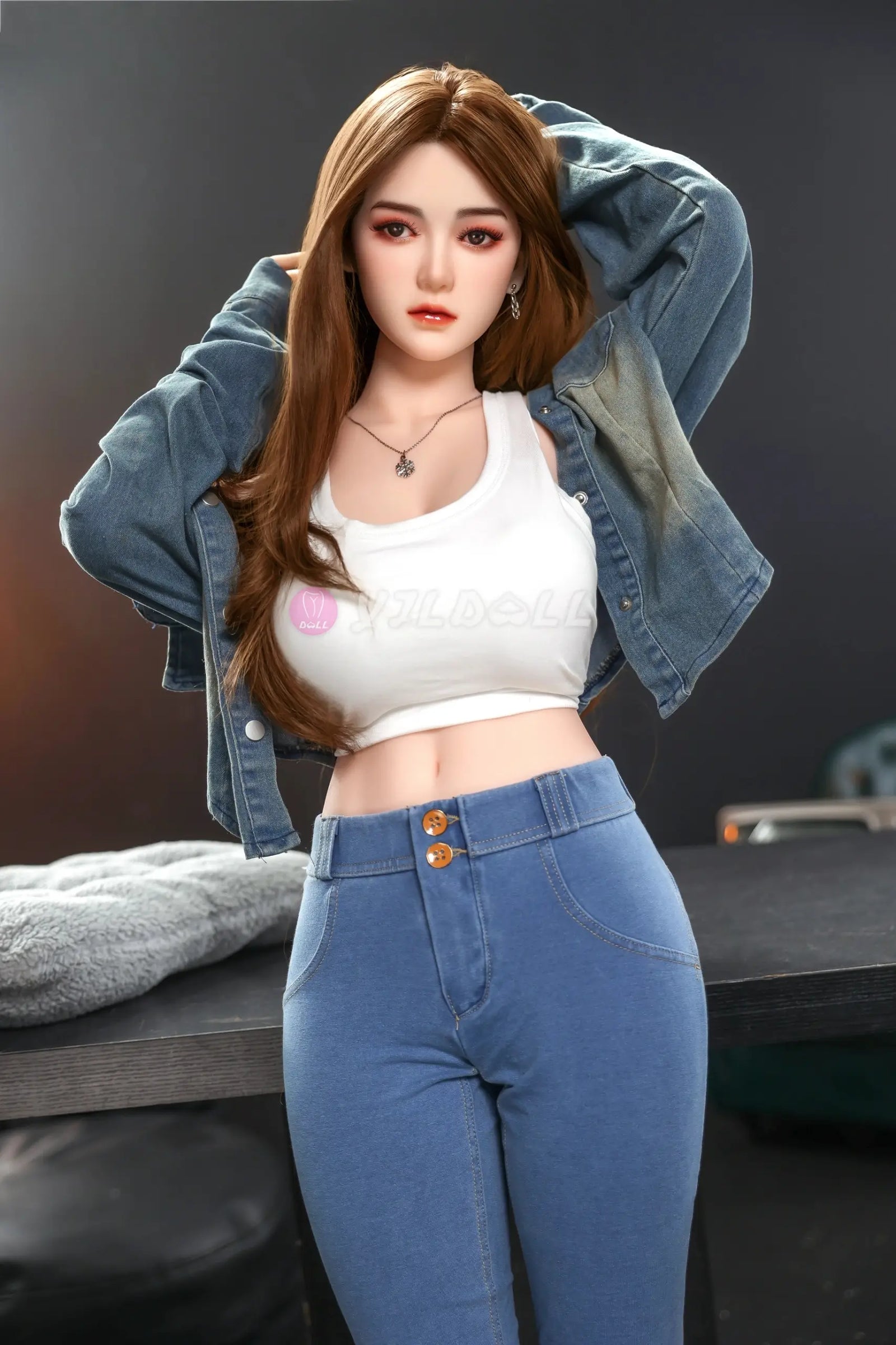 Jiang Yan sexdukke (YJL Doll 163 cm F-cup #804 TPE + silikon)