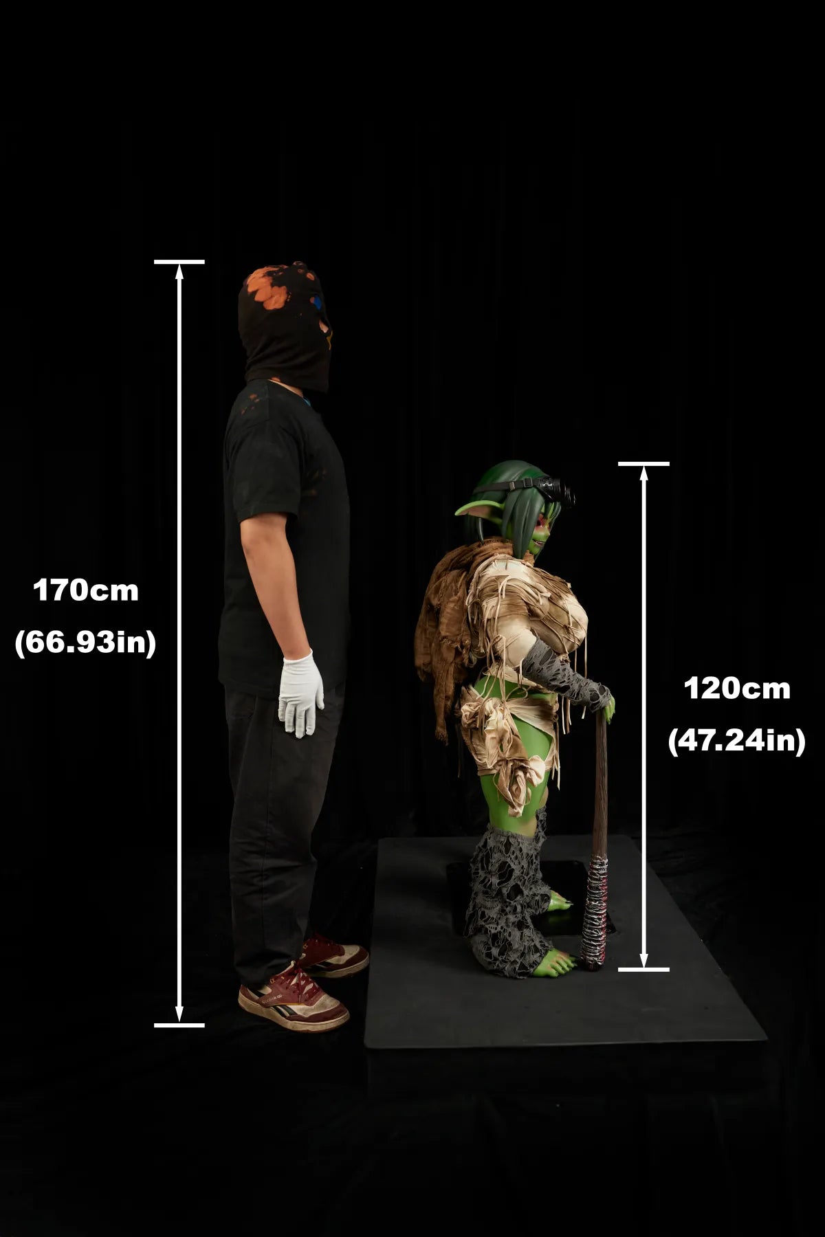Barza Orc sexdukke (Climax Doll Ultra 120 cm J-cup silikon)