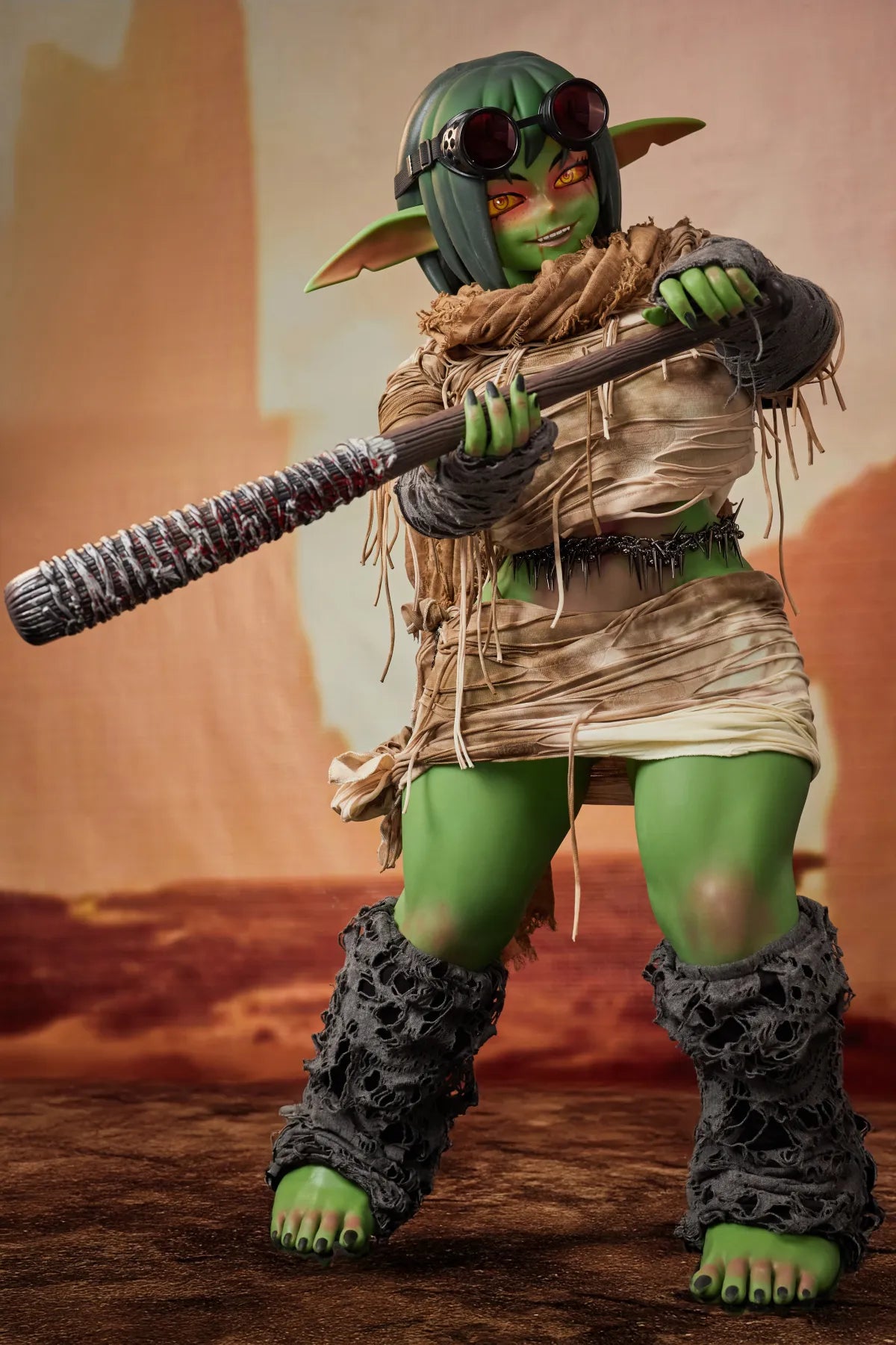 Barza Orc sexdukke (Climax Doll Ultra 120 cm J-cup silikon)