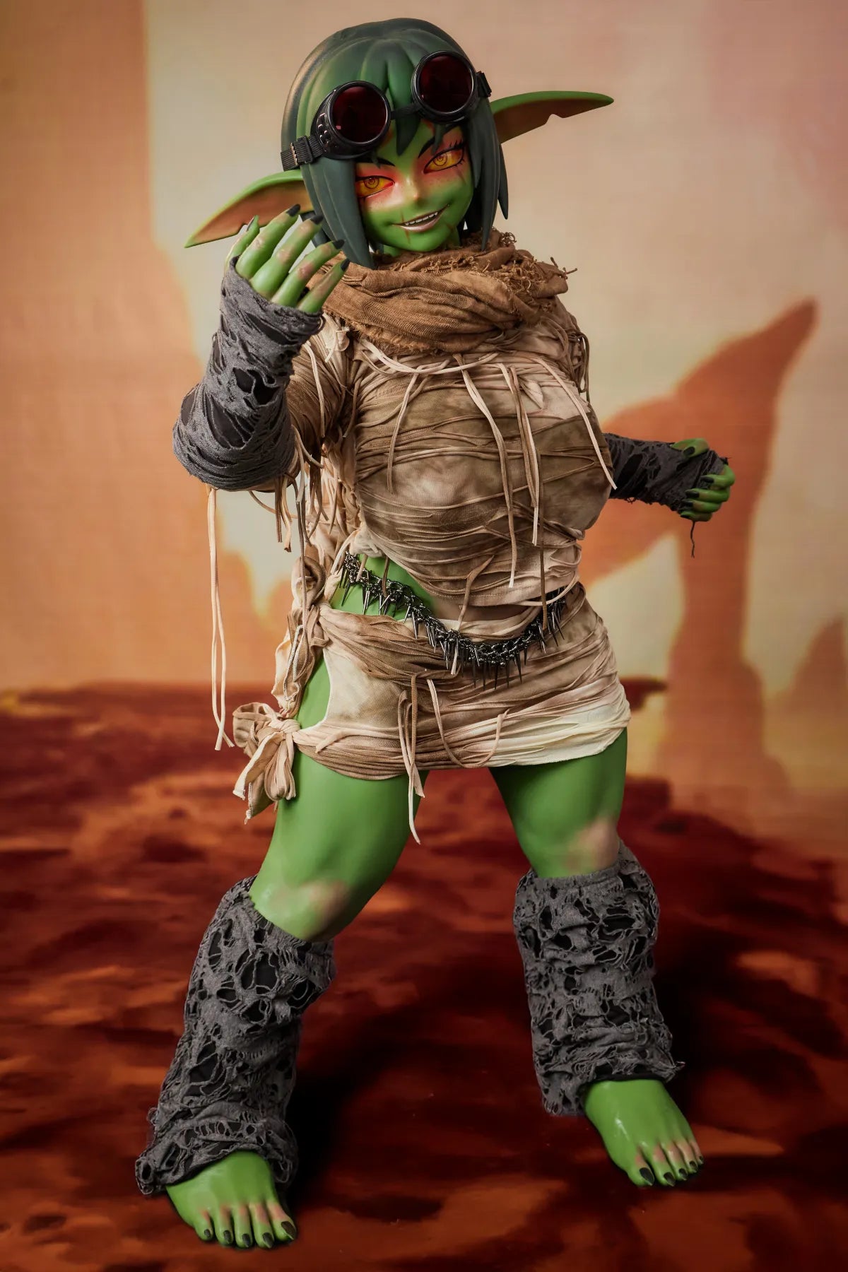Barza Orc sexdukke (Climax Doll Ultra 120 cm J-cup silikon)