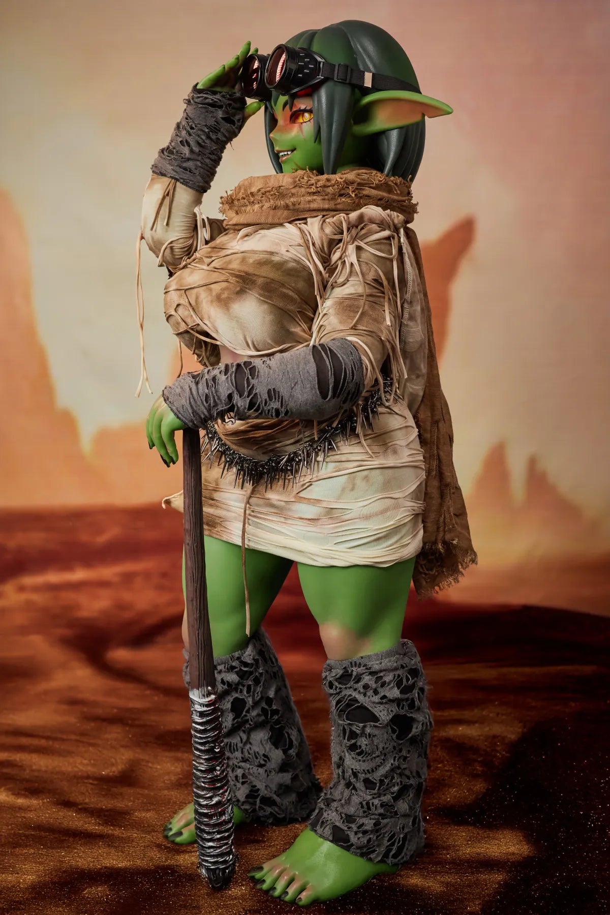 Barza Orc sexdukke (Climax Doll Ultra 120 cm J-cup silikon)