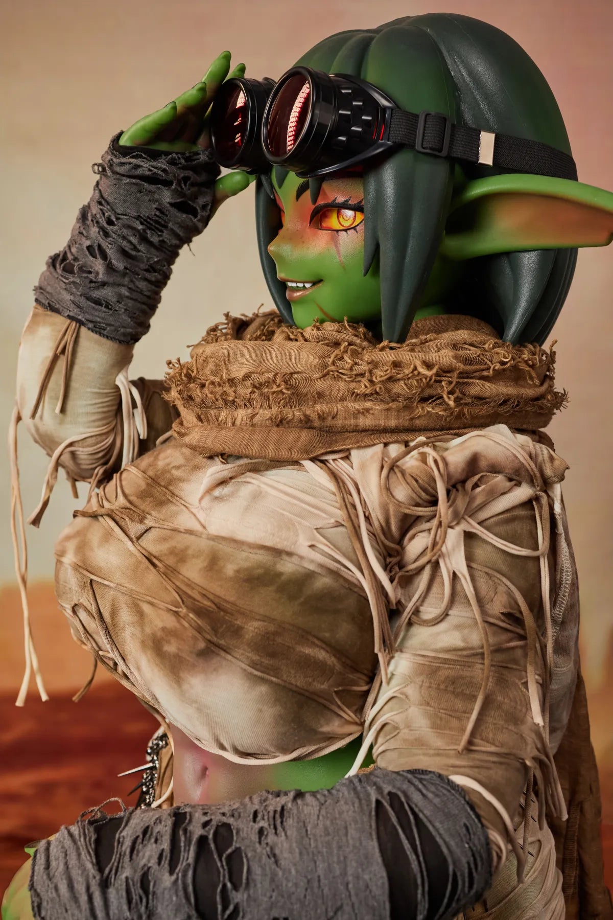 Barza Orc sexdukke (Climax Doll Ultra 120 cm J-cup silikon)