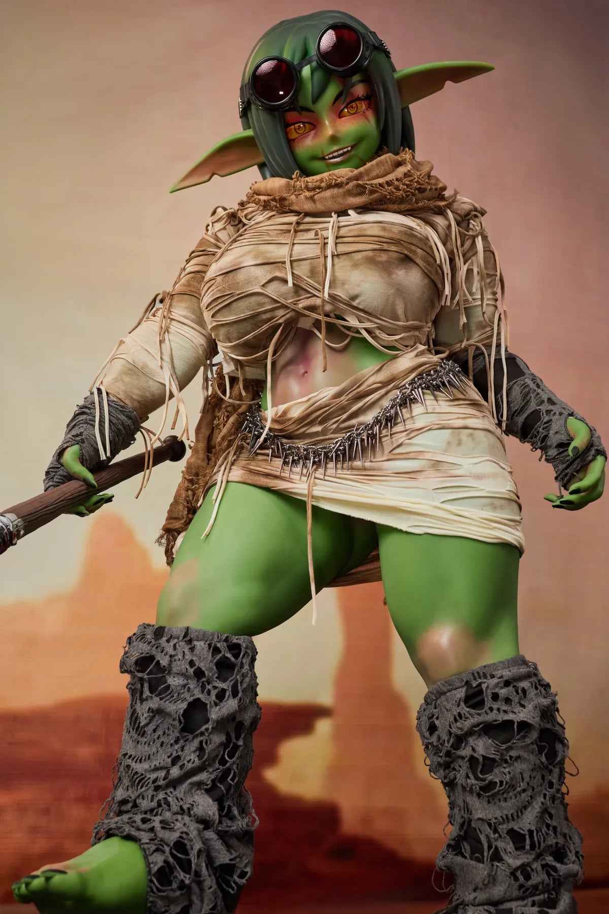 Barza Orc sexdukke (Climax Doll Ultra 120 cm J-cup silikon)