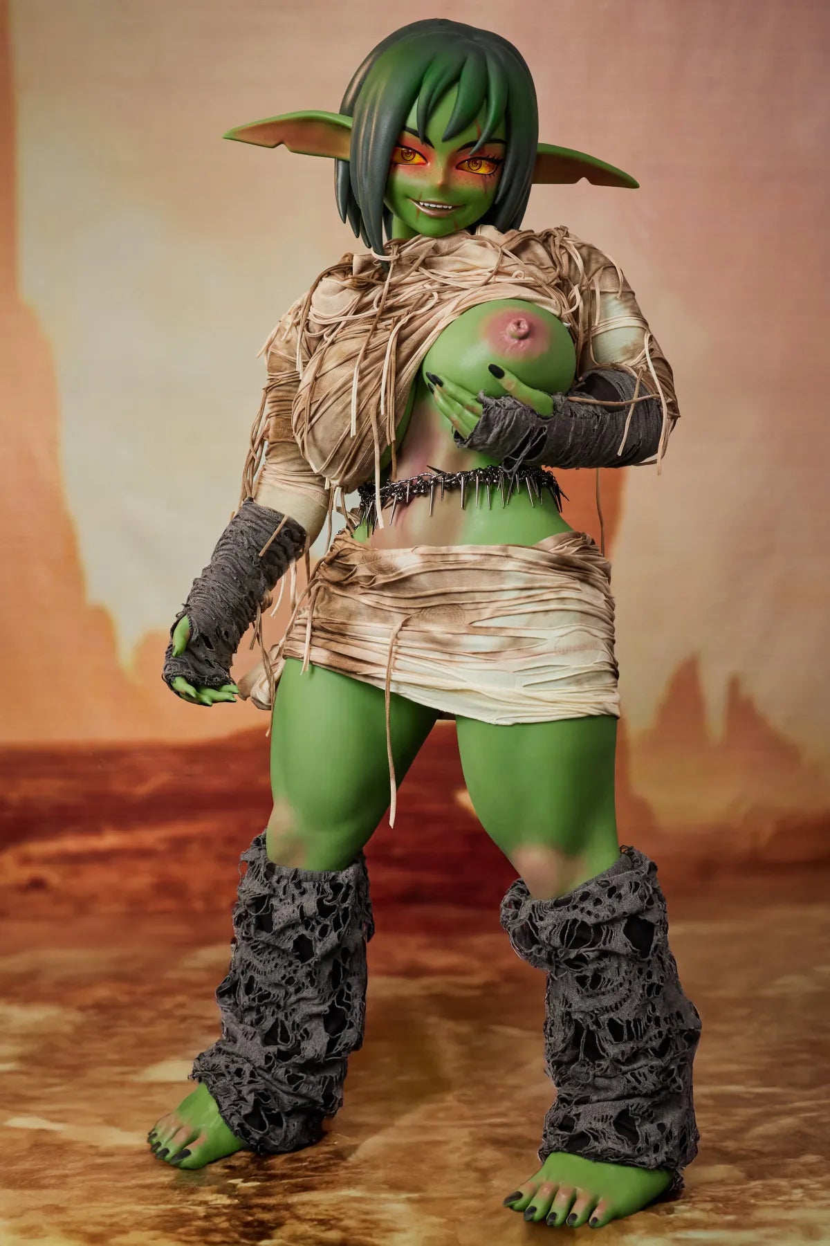 Barza Orc sexdukke (Climax Doll Ultra 120 cm J-cup silikon)
