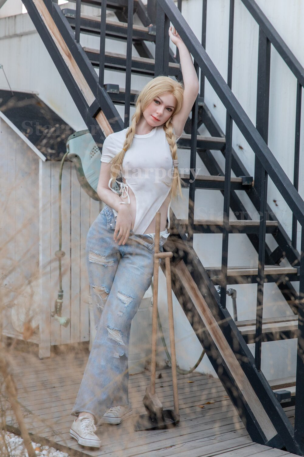 Imogen sexdukke (Starpery 171 cm A-cup TPE+silikon)