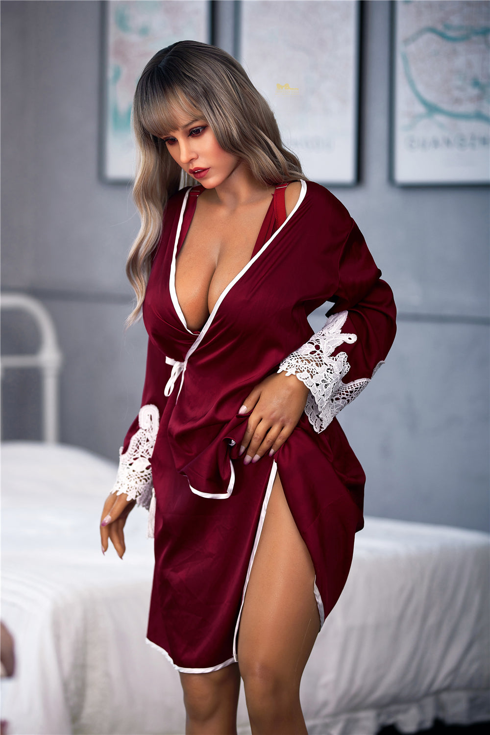 Lilly sexdukke (Irontech Doll 165cm f-cup S2 silikon)
