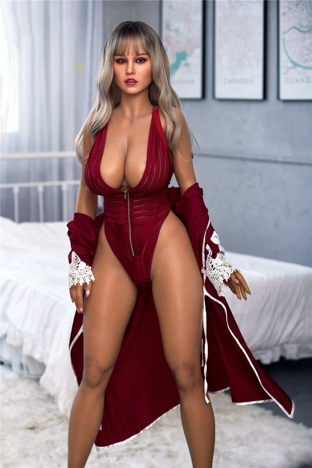 Lilly sexdukke (Irontech Doll 165cm f-cup S2 silikon)