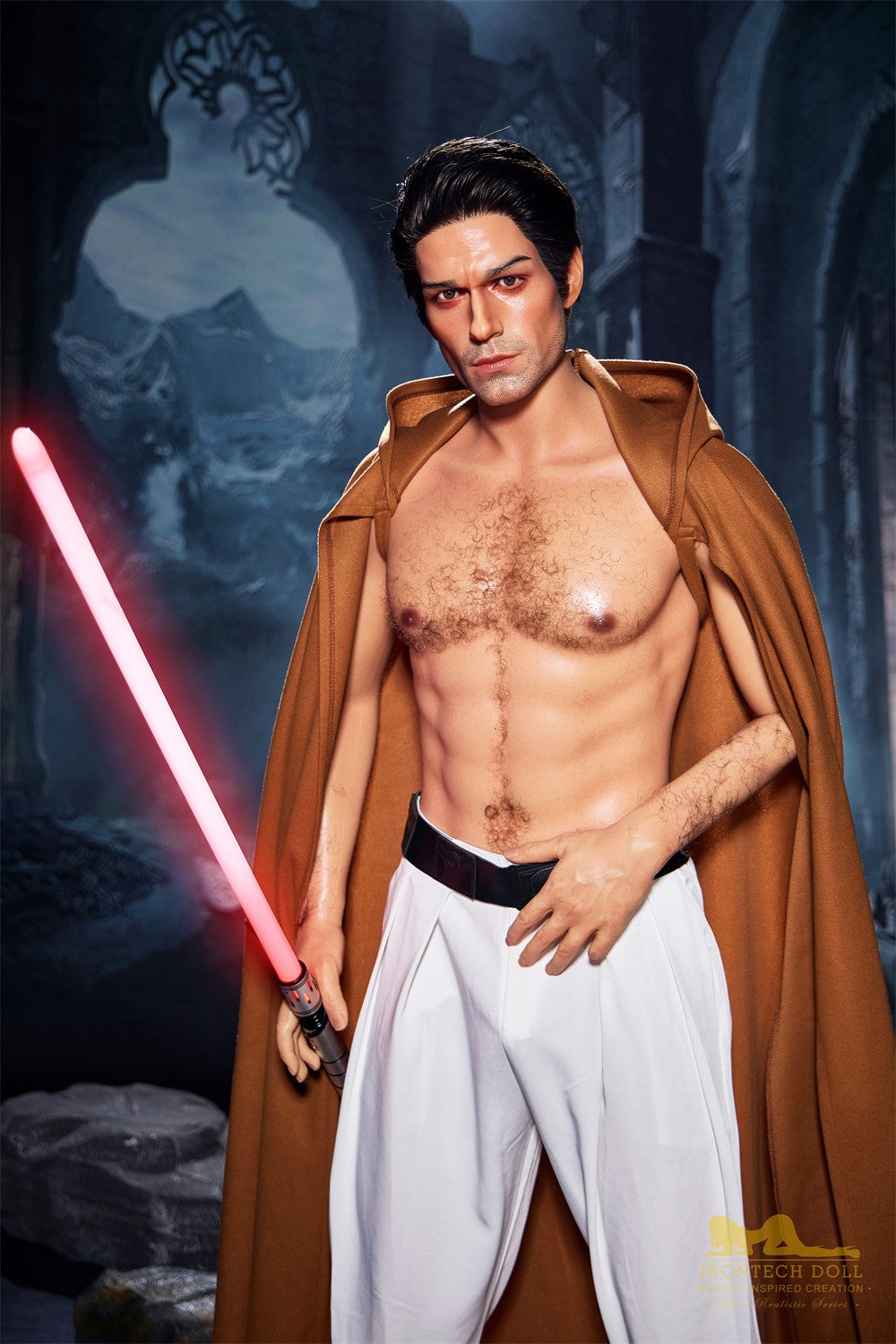Luke mannlig sexdukke (Irontech Doll 170 cm M5 silikon)