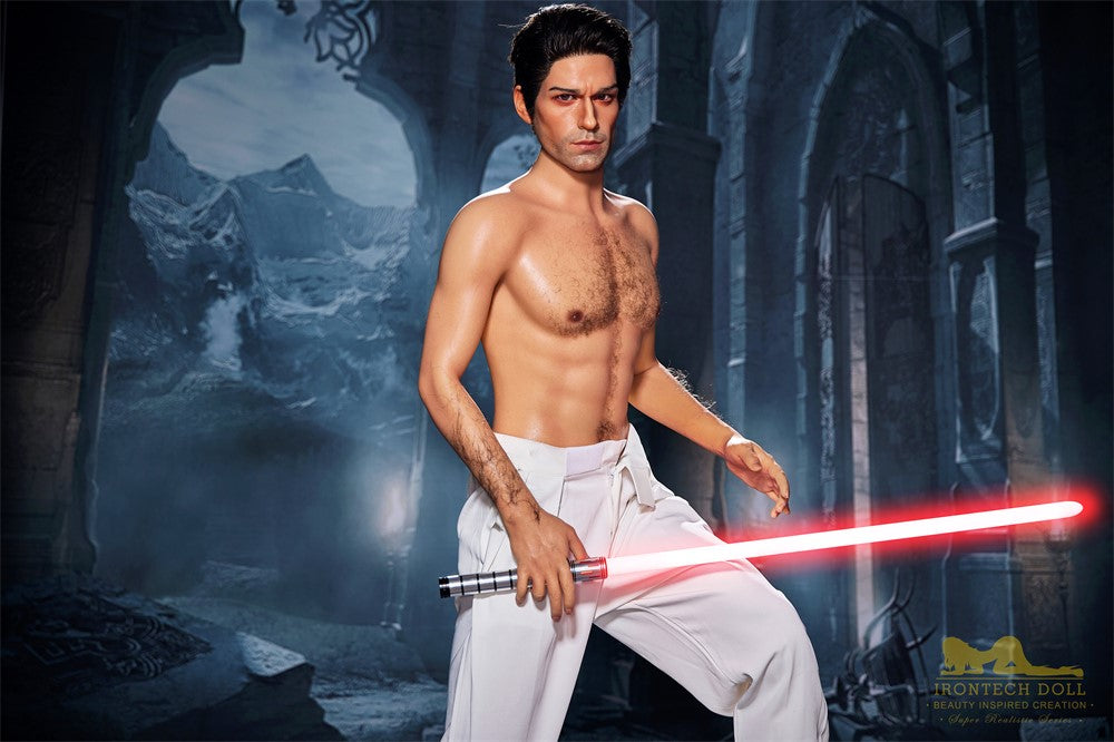 Luke mannlig sexdukke (Irontech Doll 170 cm M5 silikon)