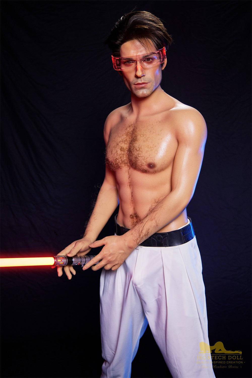 Luke mannlig sexdukke (Irontech Doll 170 cm M5 silikon)