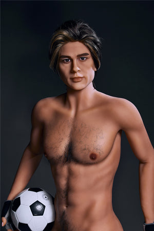 Charles mannlig kjønnsdukke (Irontech Doll 175 cm #201 TPE)